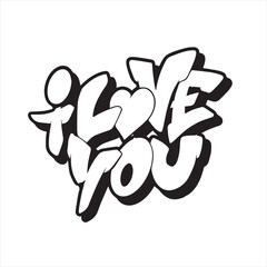 abstract floral design love