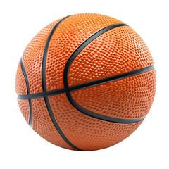 Fototapeta premium Basketball is a team sport in which two teams of five players play against each other on a rectangular court ,isolate on white background