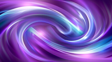 Obraz premium abstract background with smooth lines in purple, violet and blue colors