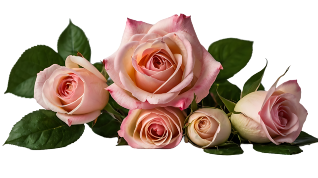 Bouquet of flowers rose mixed color orange green red pink white yellow white blue full hd png cut out image photo picture download