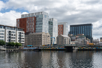 Obraz premium The charm of Dublin's modern architecture