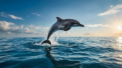 空飛ぶイルカ/イラスト