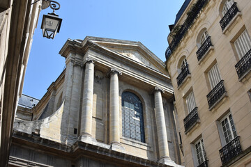 st Sulpice church, treet of paris, beauty of paris architecture of paris, symbole of paris