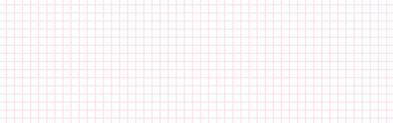 ピンク色のグリッドの背景素材 -シンプルでかわいい方眼のバナー - 16:5