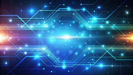 Abstract background with technological lines, abstract,background, technology, lines, digital, futuristic, graphic