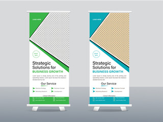 Creative roll up banner and Signage Design