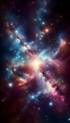 Fototapeta premium background with stars