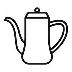 Coffee Pot Icon Pack Brewed Beverage Illustrations for Cafes and Home Kitchens