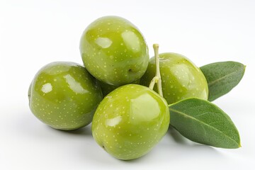 Obraz premium olive on isolates background