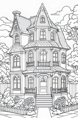 Obraz premium sketch of house