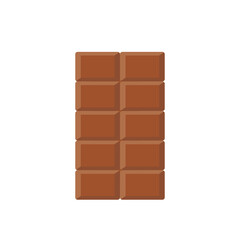 Flat Chocolate Bar Element Illustrations