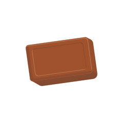 Flat Chocolate Bar Element Illustrations
