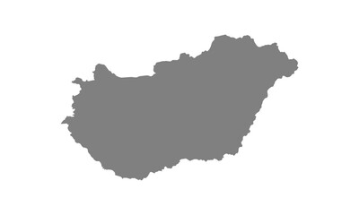 Obraz premium Maps of Hungary