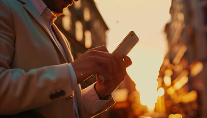 Obraz premium Evening Communication