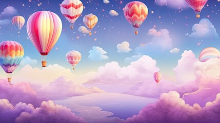 Fototapeta premium air balloons