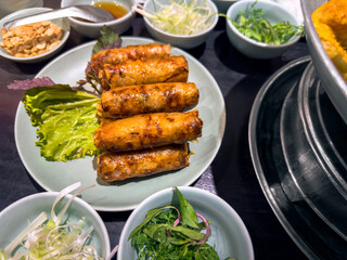 Vietnamese fried spring rolls are a cherished traditional dish in Vietnam.