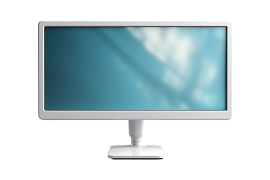 Monitor Isolated on transparent background