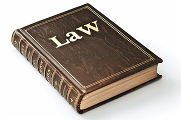 Obraz premium A Legal Book with the Title 