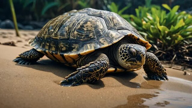 Beautiful turtle Brazil