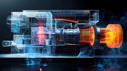 Visual aid on the Second Law of Thermodynamics explaining the concept of entropy and the direction of natural processes with visuals of heat engines and refrigerators
