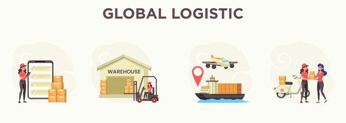 Global Logistics Streamlining Worldwide Supply Chains for Efficiency and Growth