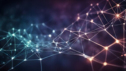 A colorful, abstract image with a rainbow-like pattern