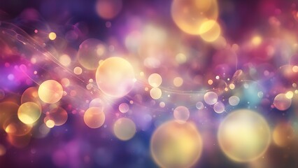 Obraz premium A colorful, abstract image with a rainbow-like pattern