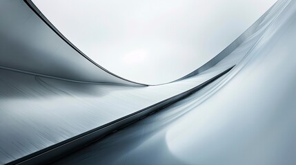 A close-up of a wind turbine blade, showcasing the technology behind renewable energy solutions