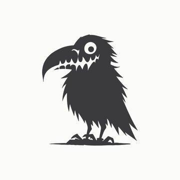 recommend clip art: Crow Bird Silhouette or crow bird outline