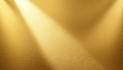 Gold foil background with light reflections