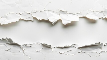 Torn paper with blank space for text