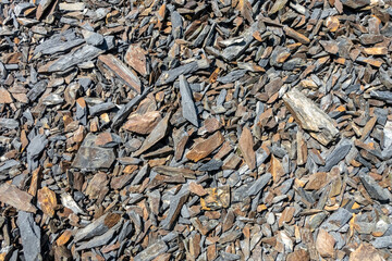 Slate rock, slate stone background texture