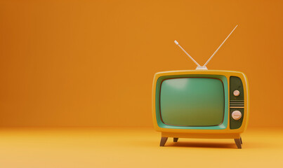 retro tv set