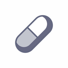 drug medicine capsule dose icon