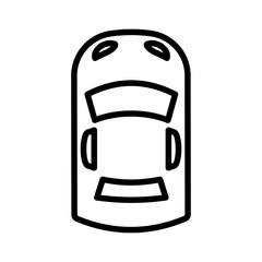 Top View Car Icon Set Automotive Illustrations for Transport and Design
