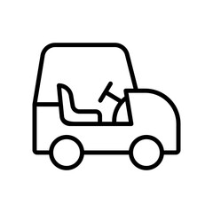 Beach Toy Car Icon Set Playful Illustrations for Children's Outdoor Activities