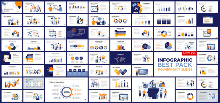 Powerpoint and keynote presentation slides design template