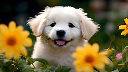 puppy, dog, wallpaper, pet, design, animal, background, illustration, graphic, cute, vector, funny, pattern, cartoon, seamless, print, happy, friend, adorable, baby, drawing, art, domestic, face, colo