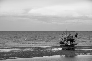 fishing boat in the sea