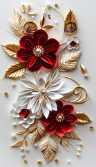 Christmas decoration on a table