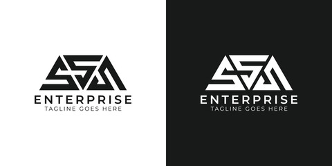 Strength in Three: Unveiling the SSS Triangle Logo