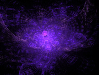 Imaginatory fractal abstract background Image