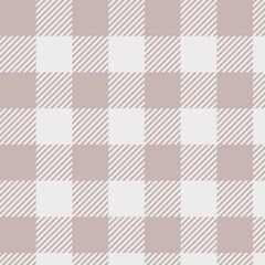 スモーキーピンクのかわいいギンガムチェック柄