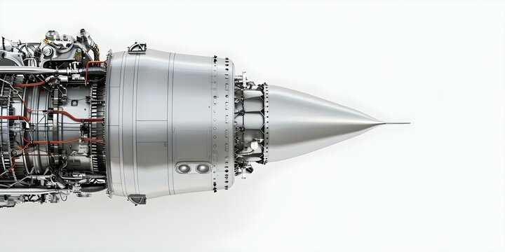 Illustrated cross-section of jet engine in fighter aircraft. Concept Aircraft Engineering, Jet Engine Design, Cross-Section Illustration, Military Technology, Aerodynamics
