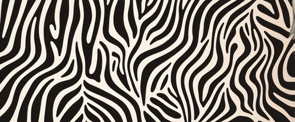 flat abstract zebra skin motif background