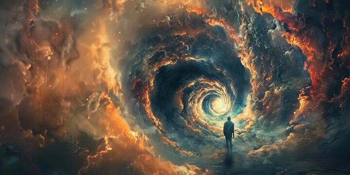 Borderline personality disorder is the emotional whirlwind of the mind, with intense and unstable relationships.