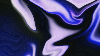 4K abstract Fluid wave in blue abstract. Three-dimensional gradient flow shape in a modern poster. Creative background design for the landing page and cover.