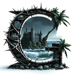 Personalized and themed letter "G"