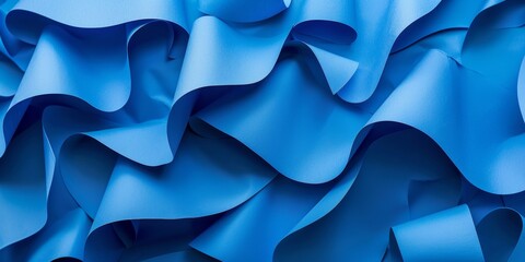 Fototapeta premium Close-Up Blue Architectural Paper Background for Marketing Activities, Artistic and Aesthetic AI-Generated High-Resolution Wallpaper