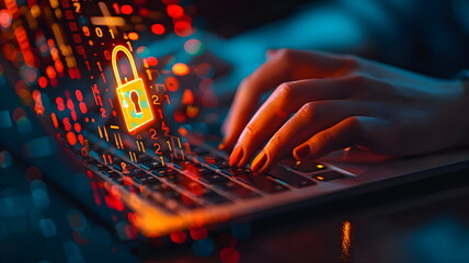 Cybersecurity Data Protection Online Privacy Secure Access Encryption